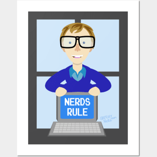 Nerds Rules Posters and Art